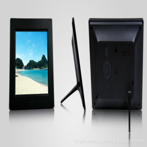 Super Thin 8-inch Digital Picture Frame with SD Card Lock Function